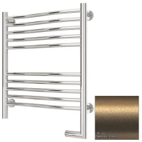 Полотенцесушитель электрический 600x500 золотой матовый МЭМ правый Сунержа Флюид 2.0 032-5221-6050