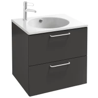 Тумба серый антрацит 60 см Jacob Delafon Odeon Rive Gauche EB2520-R6-N14