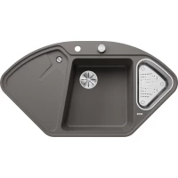 Кухонная мойка Blanco Delta II-F InFino 527239 104,2x56 см, вулканический серый