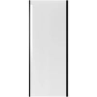 Боковая стенка Niagara NG-A90B-34 90 см, профиль черный матовый, стекло прозрачное