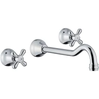 Смеситель для раковины Webert Armony AM750404015 встраиваемый, без донного клапана, хром