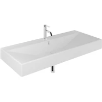 Раковина Kludi Resa 59WW12153 101x50,5 см, подвесная, белый матовый