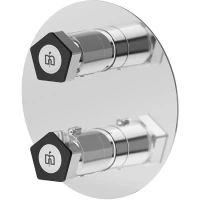 Термостат для ванны Newform Park Limited Edition 69808E.05.093 встраиваемый, хром