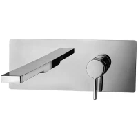 Смеситель для раковины Paffoni Rock RO105CR встраиваемый, без донного клапана, хром