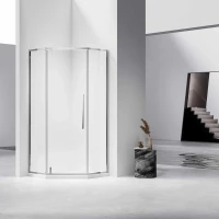 Душевой уголок Vincea Slim-N VSP-4SN100CL 99x99 см, профиль хром, стекло прозрачное