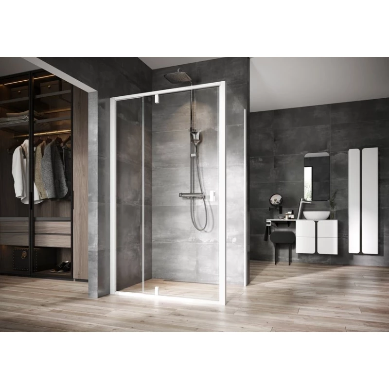 Душевой уголок 110x80 см Ravak Nexty NDOP2 + NPSS 03OD0101Z1 + 90O40100Z1 прозрачное Душевой уголок 110x80 см Ravak Nexty NDOP2 + NPSS 03OD0101Z1 + 90O40100Z1 прозрачное
