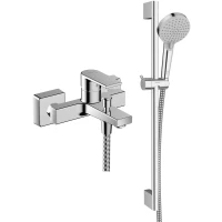 Смеситель для ванны Hansgrohe Vernis Shape 71450000 + 26275000