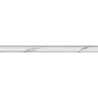 Бордюр Карандаш Мираколи белый глянцевый 30x2