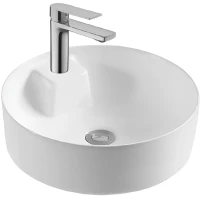 Раковина-чаша Aquatek Европа AQ5212-MW 40,5x40,5 см, накладная, белый матовый