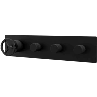 Смеситель для ванны Remer Chrono CH98D3NO встраиваемый, черный матовый