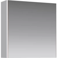 Зеркальный шкаф 61x60 см белый глянец L/R Aqwella 5 Stars Mobi MOB0406/MOB0717W/Z