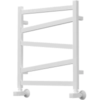 Полотенцесушитель водяной Point Феникс П5 PN15156W 600x530, белый матовый