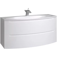 Тумба белый глянец 119 см Belux Ганновер НП 120-02 4810924282439