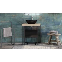 Тумба черный глянец 44 см Velvex Gelou tpGEL.45-44.213