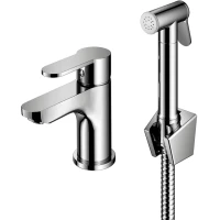 Смеситель для раковины Prohanss P64.12 с гигиеническим душем, хром