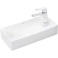 Раковина WeltWasser Aisbach 5112 10000004593 44,5x21,5 см R, рукомойник, белый