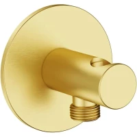 Подключение для душевого шланга с держателем VitrA Origin A4262525 золотой матовый