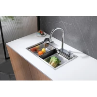 Кухонная мойка Abber Wasser Kreis AF2194 68x46 см, нержавеющая сталь