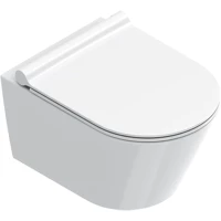 Унитаз подвесной Catalano Zero 0111500001 безободковый, торнадо, белый глянец