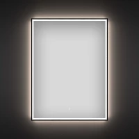 Зеркало 55x80 см черный матовый Wellsee 7 Rays’ Spectrum 172201240