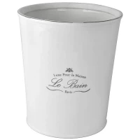 Корзина для мусора Kassatex Le Bain White ALB-WB-W