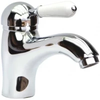 Смеситель для раковины Magliezza Grosso Bianco 50125-cr хром