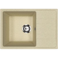 Кухонная мойка Practik PR-M-600-002 60x42 см, слоновая кость