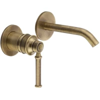 Смеситель для раковины Migliore Ermitage Mini 31426 встраиваемый, с донным клапаном, бронза