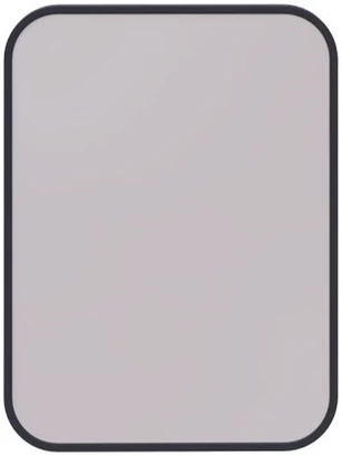 Зеркало 60x80 см графит матовый Caprigo Контур М-268-L810 зеркало с подсветкой simple gray led 60x80 см