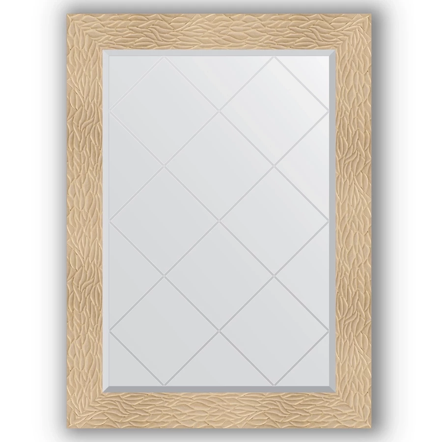 Зеркало 76x104 см золотые дюны Evoform Exclusive-G BY 4193 зеркало напольное 81x201 см золотые дюны evoform exclusive g floor by 6381