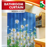 Штора для ванной комнаты Fora Ромашки PH50