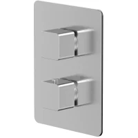 Термостат для ванны Whitecross X X1436NIB встраиваемый, никель матовый