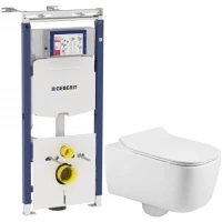 Комплект подвесной унитаз MEER MR-2103 + система инсталляции Geberit 111.362.00.5