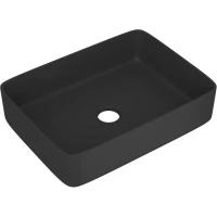 Раковина-чаша D&K Berlin DT1430225 47,5x37 см, накладная, черный матовый