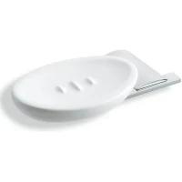 Мыльница Stil Haus Aria AR09(08-BI) настенная, хром/белый