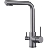 Смеситель для кухни с подключением к фильтру Grocenberg GB40551BG