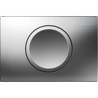 Кнопка смыва Geberit Delta 11 115.120.46.1 для инсталляции, матовый хром