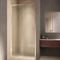 Душевая дверь Vincea Rapid-N VDS-3RN11/12CL 108-121 см, профиль хром, стекло прозрачное