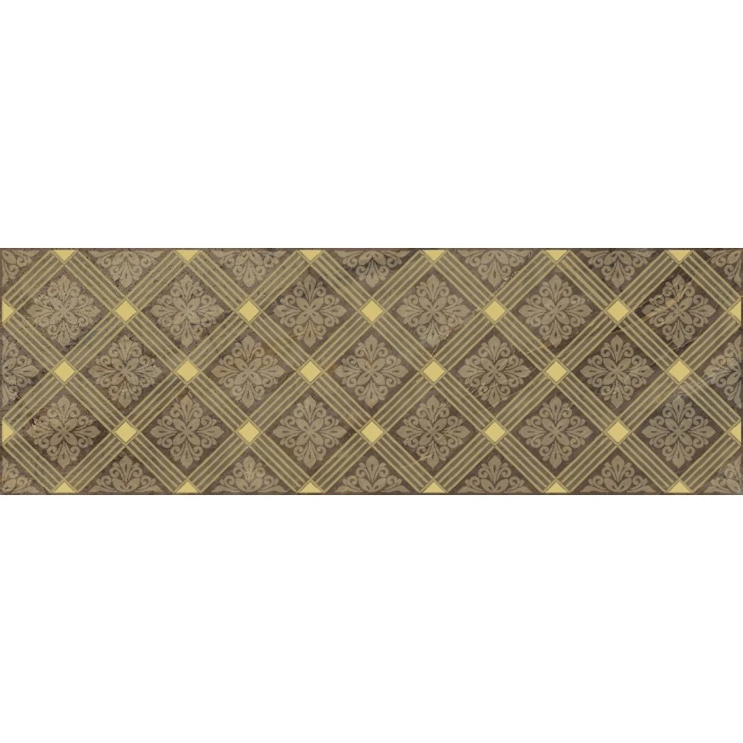 Декор Laparet Royal 20x60 коричневый