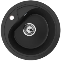 Кухонная мойка Ulgran ультра-черный U-500-344