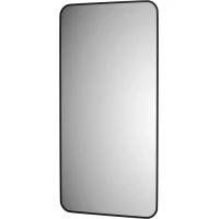 Зеркало Defesto Aura DF 2968 60x120 см, с LED-подсветкой, черный матовый