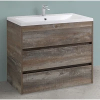 Тумба под раковину Art&Max Family FAMILY-900-3C-PIA-PE 89,6 см, напольная, бетон экзотик