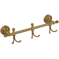 Планка с крючками Migliore Mirella 24913 для ванны, бронза