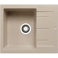 Кухонная мойка Pyramis Alazia 1B 1D бежевый 079809211