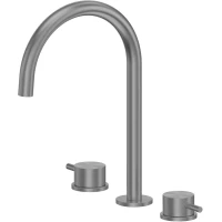 Смеситель для раковины Abber Wasser Kreis 316 AF8108BGG-M оружейная сталь матовый