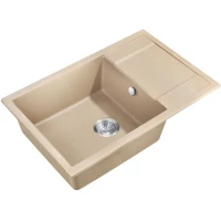 Кухонная мойка Milacio Navarra 78 бежевый MC.77054