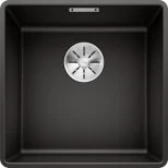 Изображение товара кухонная мойка blanco subline 400-f infino черный 525988