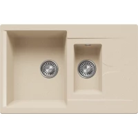 Кухонная мойка Polygran Brig-770 опал 621459