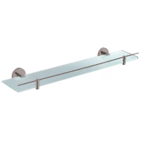 Полка стеклянная Rav Slezak Colorado COA0900/60MGL 60 см, оружейная сталь