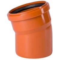 Отвод 125 х 15° Ostendorf KGB 221200